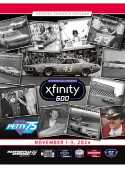 2024 Xfinity 500 official program