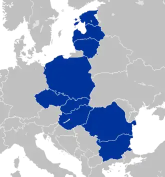 Members of the Bucharest Nine