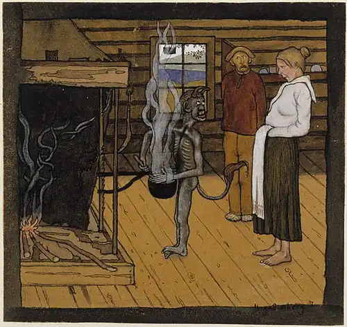 The Devil by the Pot , 1897