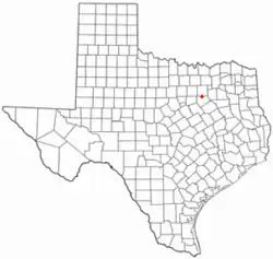 Location in the state of Texas